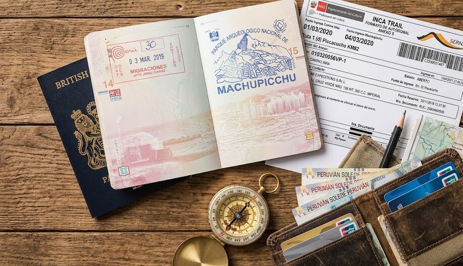 Permits for the Inca Trail: Travel documents, passport, and permits required for trekking in Peru.